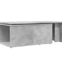 Couchtisch Betongrau 150x50x35 cm Holzwerkstoff