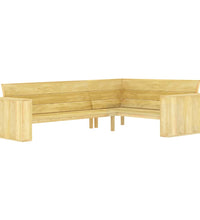 4-tlg. Garten-Lounge-Set Kiefernholz Imprägniert