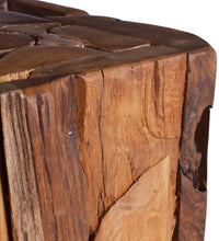 Beistelltisch 30x30x80 cm Massivholz Teak