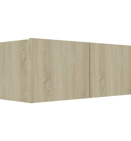 TV-Schrank Sonoma-Eiche 80x30x30 cm Holzwerkstoff