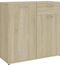 Sideboard Sonoma-Eiche 80x36x75 cm Holzwerkstoff