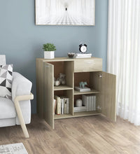 Sideboard Sonoma-Eiche 80x36x75 cm Holzwerkstoff