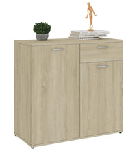 Sideboard Sonoma-Eiche 80x36x75 cm Holzwerkstoff