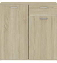 Sideboard Sonoma-Eiche 80x36x75 cm Holzwerkstoff