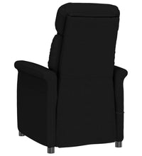 Massagesessel Schwarz Wildleder-Optik