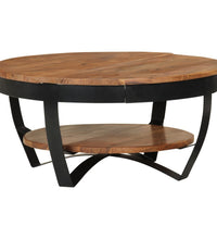 Couchtisch 65x65x32 cm Massivholz Akazie