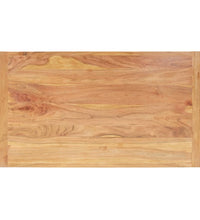 Couchtisch 110x60x35 cm Massivholz mit Honigfarbenem Finish