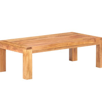 Couchtisch 110x60x35 cm Massivholz mit Honigfarbenem Finish