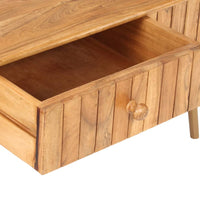 Couchtisch 100x50x40 cm Massivholz Akazie