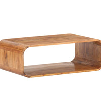 Couchtisch 90x50x30 cm Massivholz Akazie