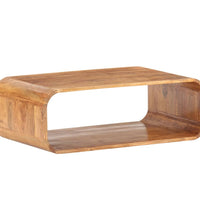 Couchtisch 90x50x30 cm Massivholz Akazie