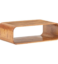 Couchtisch 90x50x30 cm Massivholz Akazie