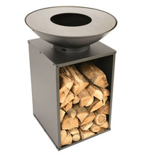 Feuerschale mit Grill ONYX 60 cm mit Abdeckung