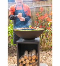 Feuerschale mit Grill ONYX 60 cm mit Abdeckung