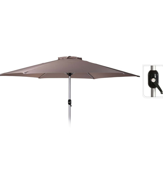 ProGarden Sonnenschirm Mardi 270 cm Taupe