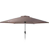 ProGarden Sonnenschirm Mardi 270 cm Taupe