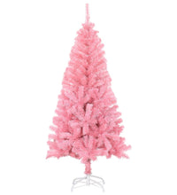 Künstlicher Weihnachtsbaum mit Ständer Rosa 150 cm PVC