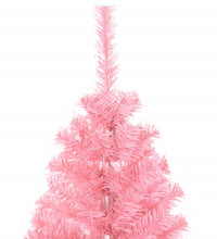 Künstlicher Weihnachtsbaum mit Ständer Rosa 150 cm PVC