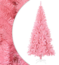 Künstlicher Weihnachtsbaum mit Ständer Rosa 180 cm PVC