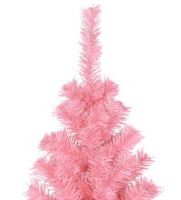 Künstlicher Weihnachtsbaum mit Ständer Rosa 180 cm PVC