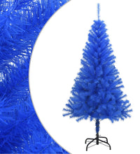 Künstlicher Weihnachtsbaum mit Ständer Blau 150 cm PVC