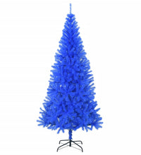 Künstlicher Weihnachtsbaum mit Ständer Blau 180 cm PVC