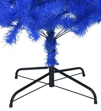 Künstlicher Weihnachtsbaum mit Ständer Blau 180 cm PVC