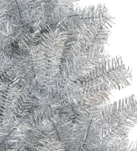 Künstlicher Weihnachtsbaum mit Ständer Silber 210 cm PET