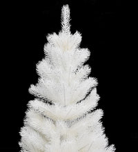 Künstlicher Weihnachtsbaum Naturgetreue Nadeln Weiß 90 cm