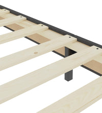 Boxspringbett Dunkelgrau Stoff 180x200 cm