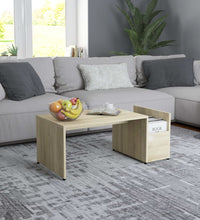 Couchtisch Sonoma-Eiche 90x45x35 cm Holzwerkstoff