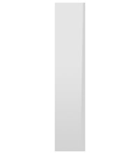 Wandregal Hochglanz-Weiß 90x16x78 cm Holzwerkstoff