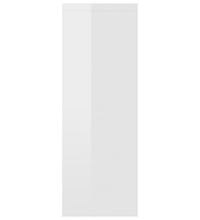 Wandregal Hochglanz-Weiß 45,1x16x45,1 cm Holzwerkstoff
