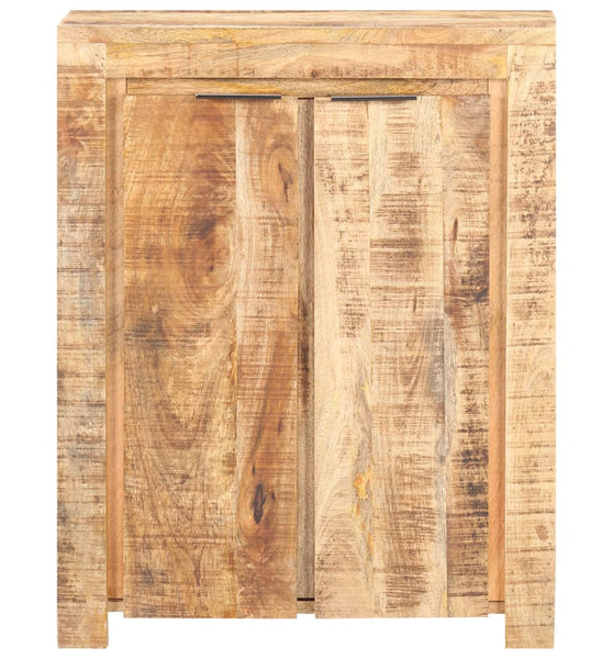 Sideboard 59x33x75 cm Raues Mangoholz