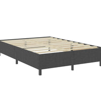 Boxspringbett Dunkelgrau Stoff 180x200 cm