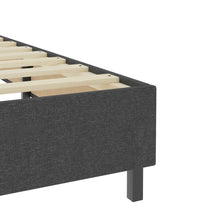 Boxspringbett Dunkelgrau Stoff 180x200 cm