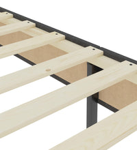 Boxspringbett Dunkelgrau Stoff 180x200 cm
