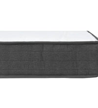 Boxspringbett Dunkelgrau Stoff 180x200 cm