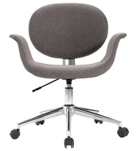 Drehbare Esszimmerstühle 6 Stk. Grau Stoff