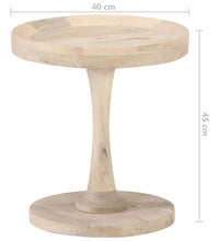 Beistelltisch Ø40x45 cm Mango Massivholz