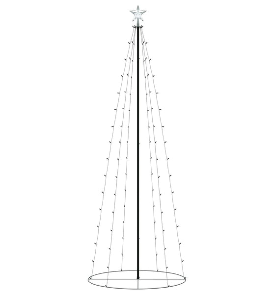 Weihnachtsbaum in Kegelform 100 LEDs Warmweiß 70x180 cm