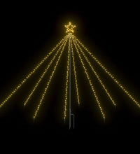 LED-Lichterkette Weihnachtsbaum Indoor Outdoor 400 LEDs 2,5 m