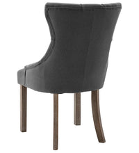 Esszimmerstühle 2 Stk. Grau Stoff
