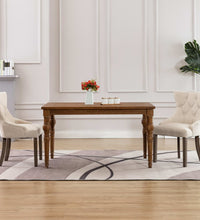 Esszimmerstühle 2 Stk. Beige Stoff