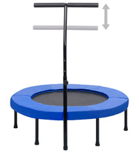 Fitness Trampolin mit Griff und Sicherheitspolster 102 cm