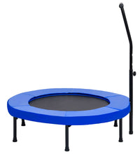 Fitness Trampolin mit Griff und Sicherheitspolster 102 cm