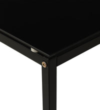 Beistelltisch Schwarz 40x40x60 cm Hartglas