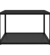 Couchtisch Schwarz 60x60x35 cm Hartglas
