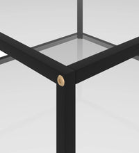 Couchtisch Transparent 80x80x35 cm Hartglas