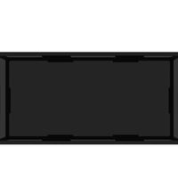Couchtisch Schwarz 100x50x35 cm Hartglas